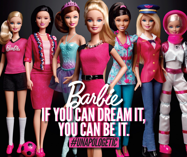 Barbie on LinkedIn - #unapologetic